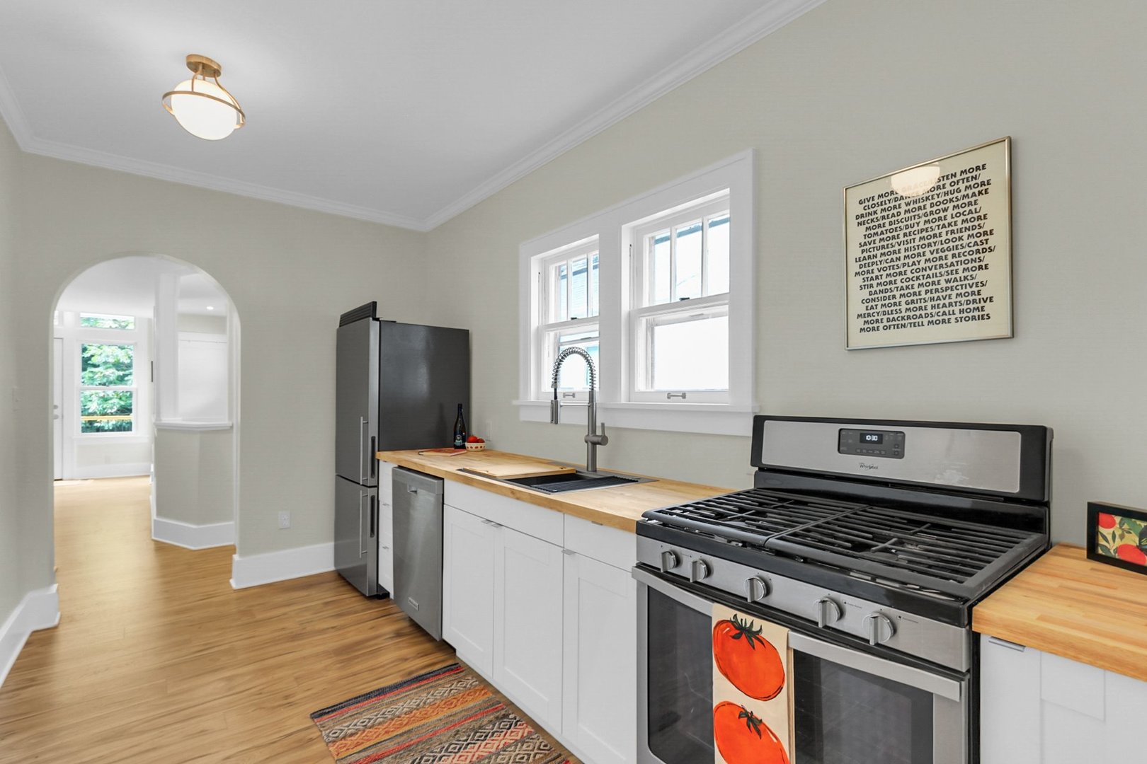 Updated kitchen