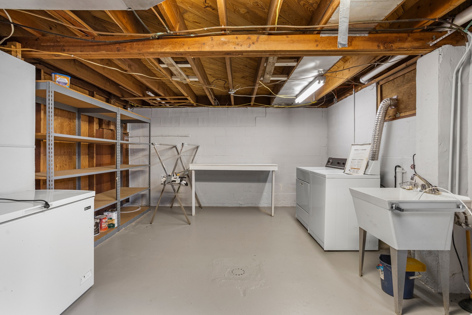 Laundry Area in basement