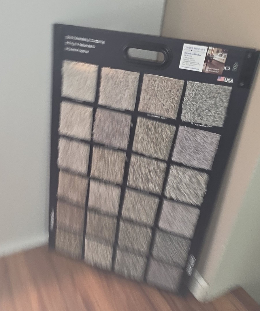 Pick your carpet color for 2 bedrooms, hall, both