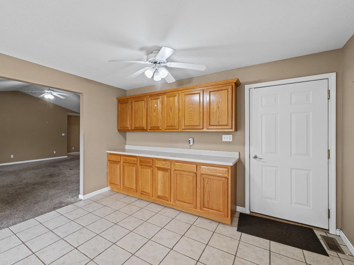 Entrance/Exit to Garage