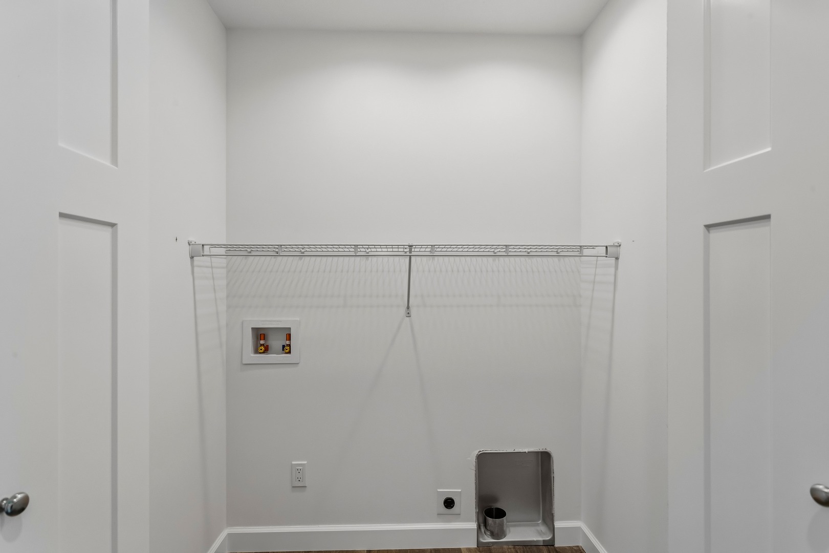 Laundry closet