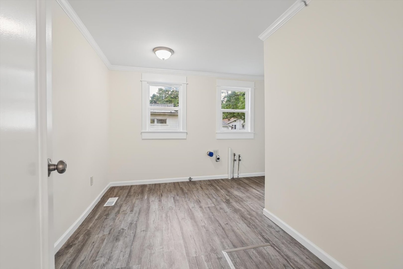 Main floor laundry room