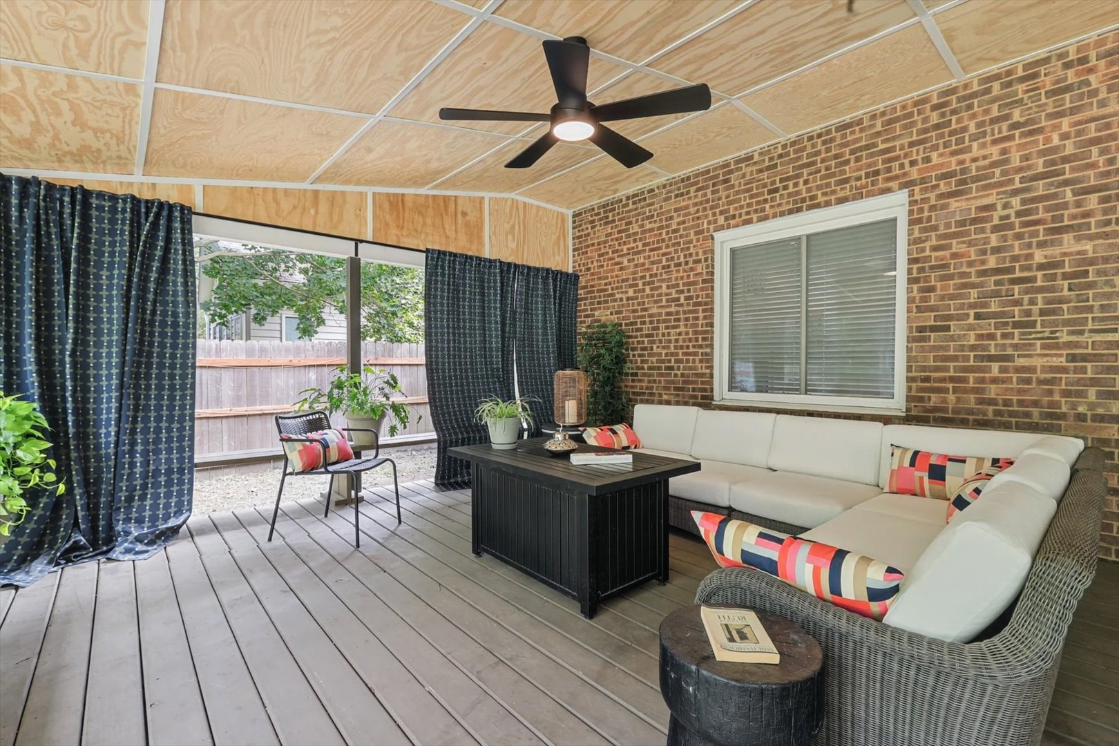 Outdoor living room!