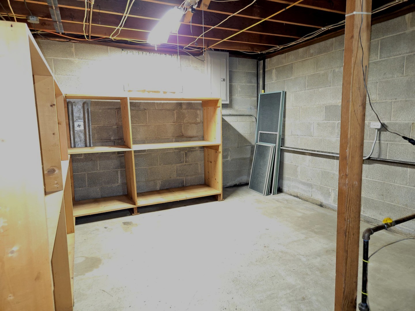 Basement Storage Room