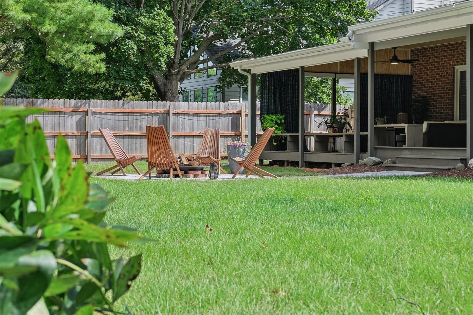 Firepit patio