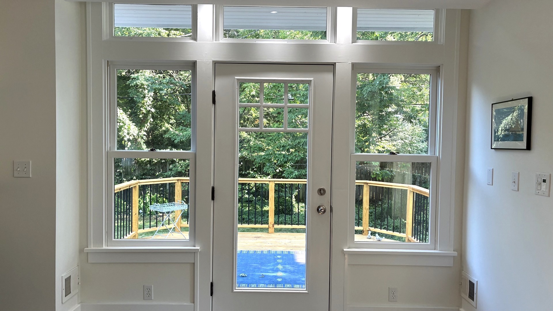 Architectural  millwork, Tree top views