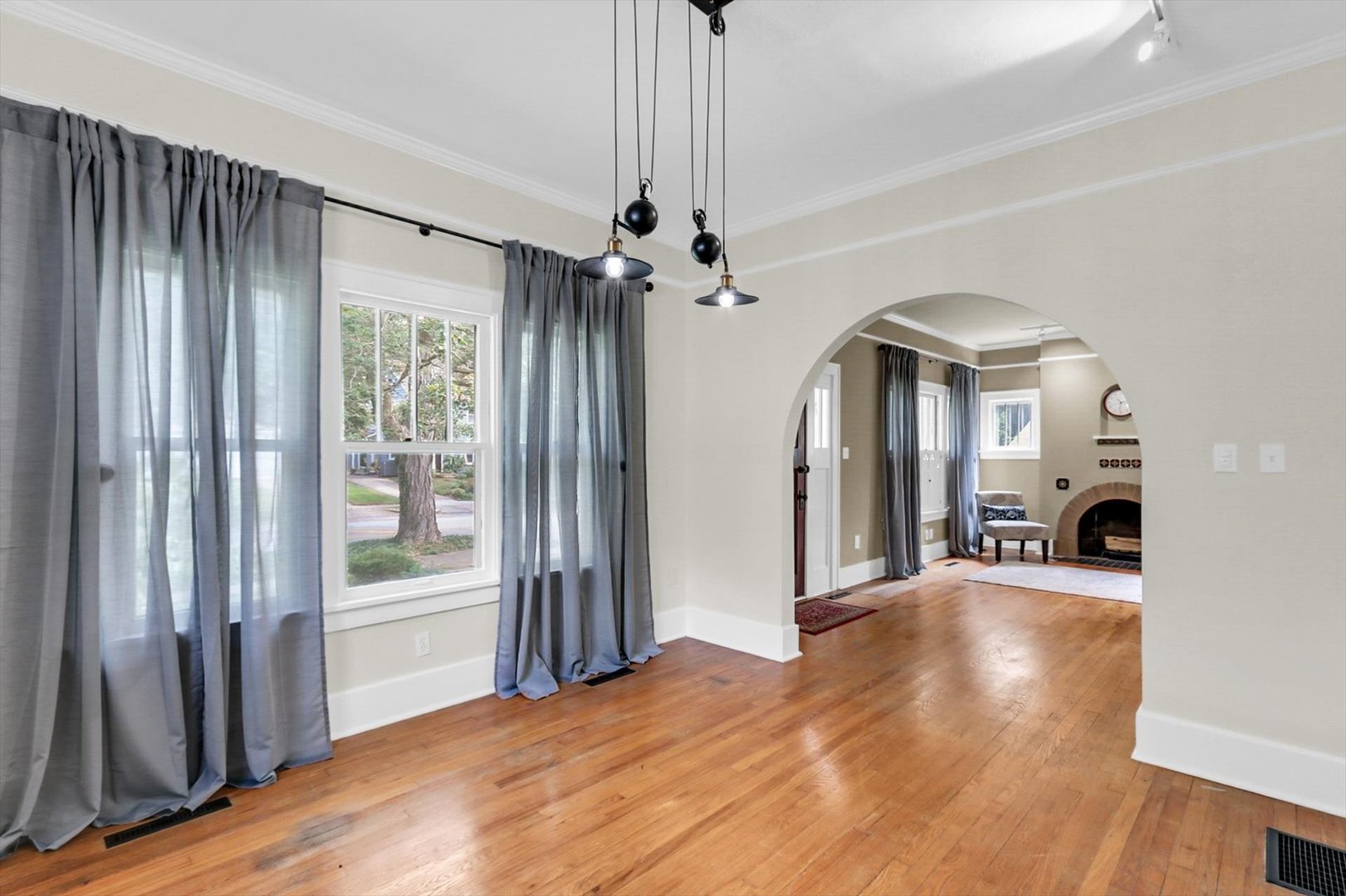 Grouped windows add natural light